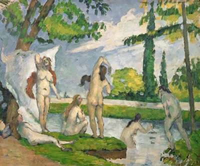 Baigneurs, c.1873-77 - Paul Cézanne